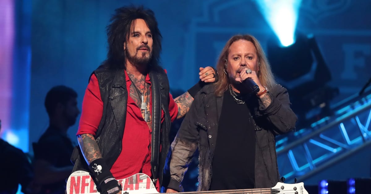 Watch Motley Crue perform 'Live Wire,' 'Primal Scream' and more at NFL
