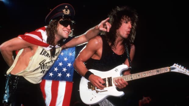 Bon Jovi 1986 Photo by Ross Marino:Getty Images)