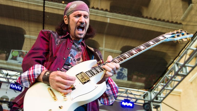 Bruce Kulick found out he would be playing to a backing track with Vinnie Vincent and Ace Frehley an hour before show time
