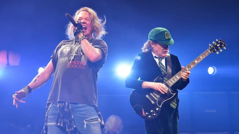 Brian Johnson says he 'couldn't watch' Axl Rose sing with AC/DC