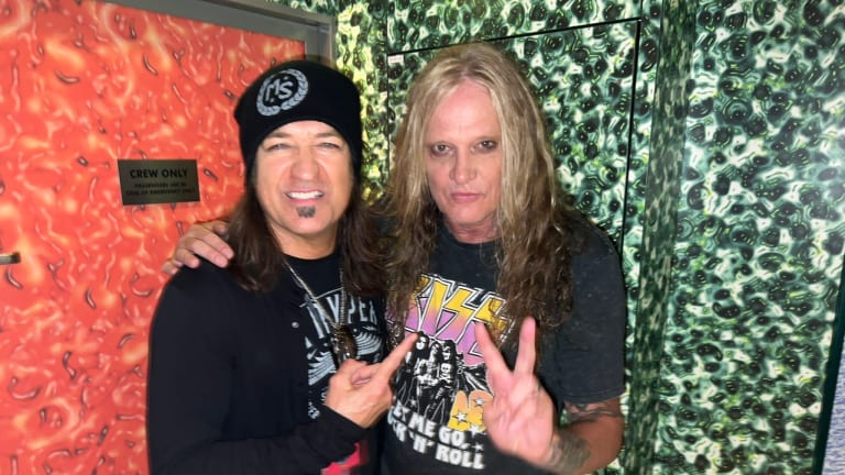 Exclusive: Sebastian Bach and Stryper's Michael Sweet bury long-standing feud onstage on the Kiss Kruise