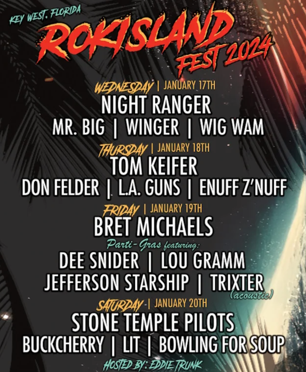 Bret Michaels, Tom Keifer and more to headline RokIsland Fest 2024