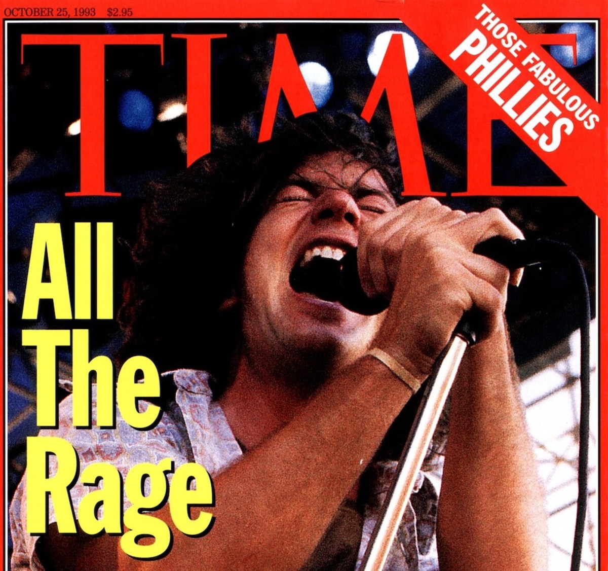 Remember when Time magazine put 'angry young rocker' Eddie Vedder on